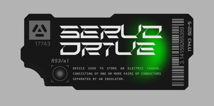 Cyber Tronic Font Poster 2