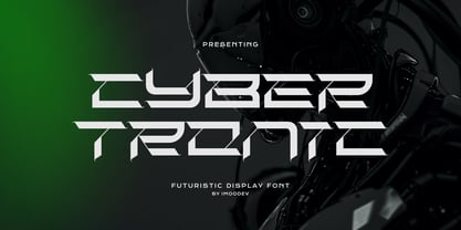 Cyber Tronic Font Poster 1