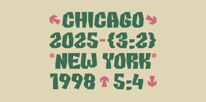 Monci Font Poster 8