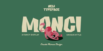 Monci Font Poster 1