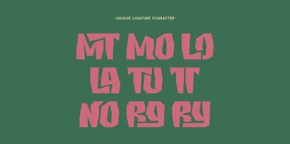 Monci Font Poster 9