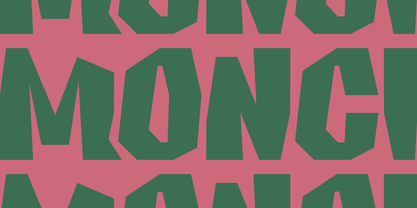 Monci Font Poster 10
