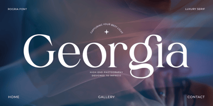 Rogria Font Poster 2