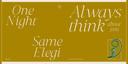 Dh Irlia Font Poster 9