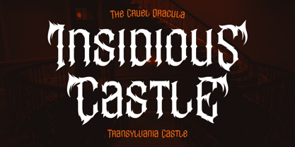 Devil Spirit Font Poster 2