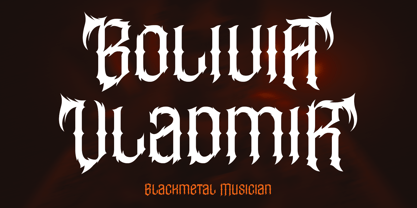 Devil Spirit Font Poster 6