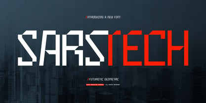 Sarstech Font Poster 1