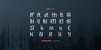 Sarstech Font Poster 12