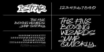 Isttar Font Poster 8