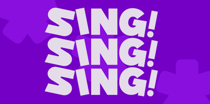 Quizlo Font Poster 2