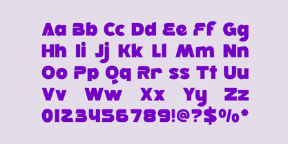 Quizlo Font Poster 9