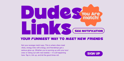 Quizlo Font Poster 3