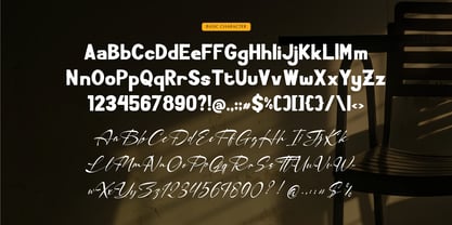 Second Moment Font Poster 10