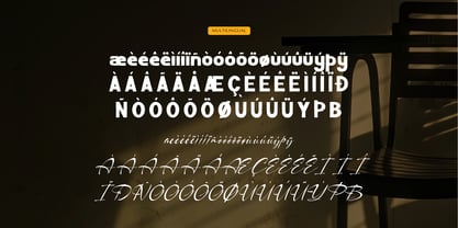 Second Moment Font Poster 11