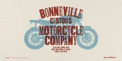 Misprint Font Poster 2