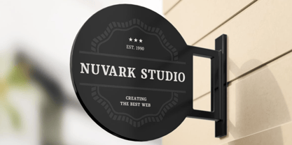 Qubeik Font Poster 2