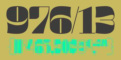 Urbolyt Font Poster 15