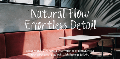 Solaya Font Poster 11