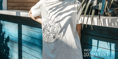 Solaya Font Poster 3