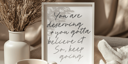 Kallista Chrome Font Poster 2