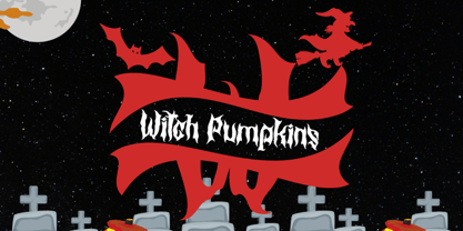 Dark Monogram Font Poster 4