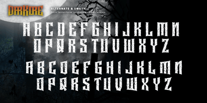 Darkore Font Poster 11