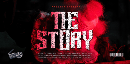 Darkore Font Poster 7