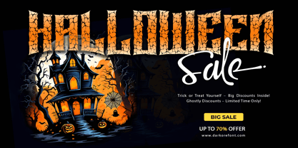 Darkore Font Poster 8