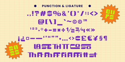 Bufs Font Poster 9