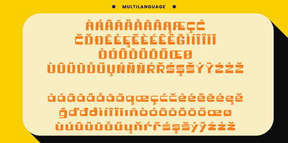 Bufs Font Poster 7