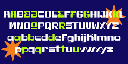 Bufs Font Poster 3