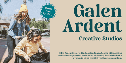 Castio Font Poster 2