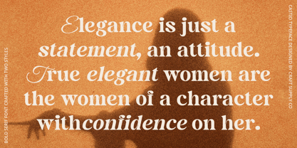 Castio Font Poster 4