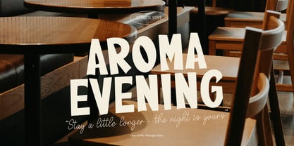 Lalatina Patricia Outline Font Poster 6