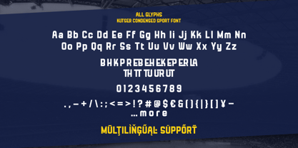 Kutser Font Poster 9