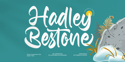 Hadley Bestone Font Poster 1