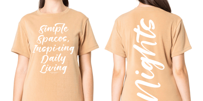 Starfall Nights Font Poster 7