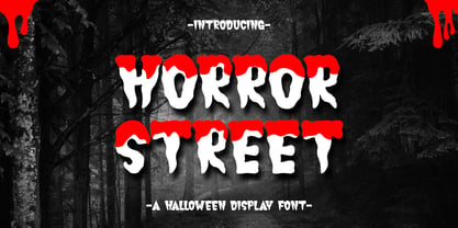Horror Street Font Poster 1