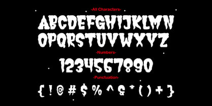 Horror Street Font Poster 9