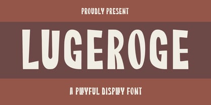 MC Lugeroge Font Poster 1