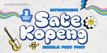Sate Kopeng Font Poster 1