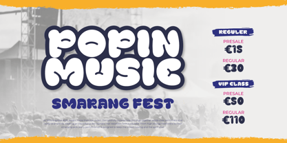 Sate Kopeng Font Poster 6