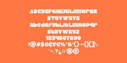 Bornie Font Poster 2