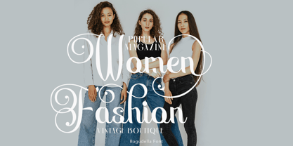 Bagudella Font Poster 2