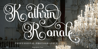 Bagudella Font Poster 8