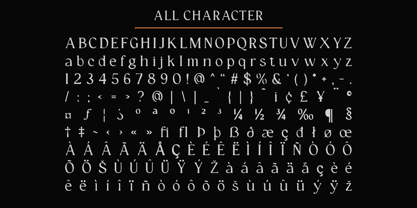 Catelyn Blur Font Poster 6