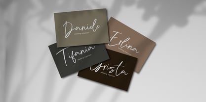 Break Season Signature Brush Font Poster 5