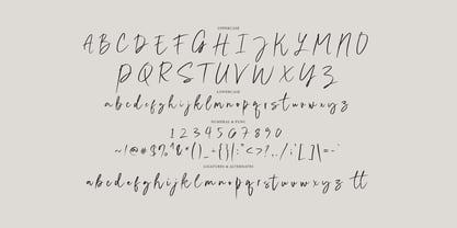 Break Season Signature Brush Font Poster 10