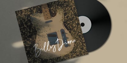 Break Season Signature Brush Font Poster 8