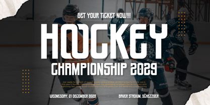 Shooket Font Poster 7